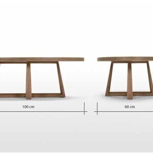 Bàn trà gỗ sồi AG 97