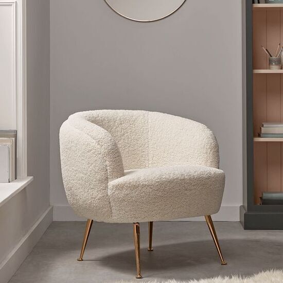 Sofa đơn màu trắng AG13