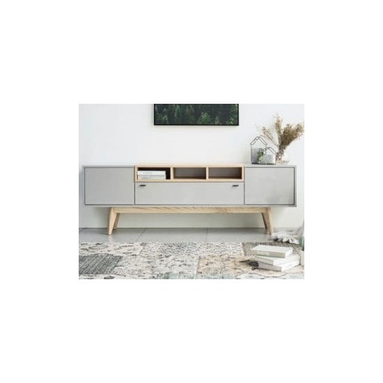 Kệ tivi gỗ sồi Nga AG-03