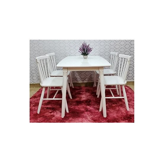 Bàn Ăn 4 Ghế Gỗ Tự Nhiên AG-69