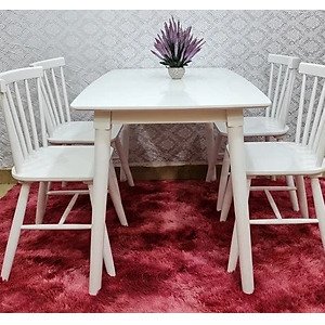 Bàn Ăn 4 Ghế Gỗ Tự Nhiên AG-69