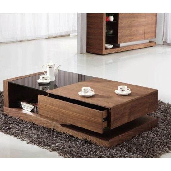 Bàn trà gỗ sồi nga AG 90