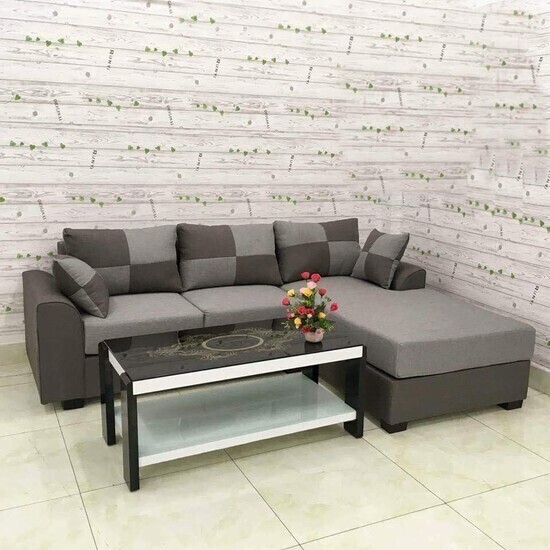 Sofa góc xám AG42