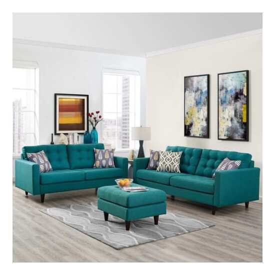 Sofa văn phòng xanh dương AG10