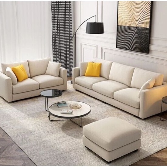 Sofa Văn Phòng màu kem AG22