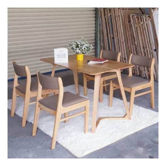 Bàn Ăn 4 Ghế Benna AG-39