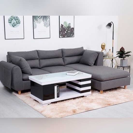 Sofa góc xám AG25