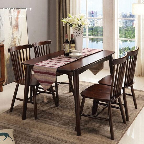 Bàn ăn song tiện 4 ghế AG-45
