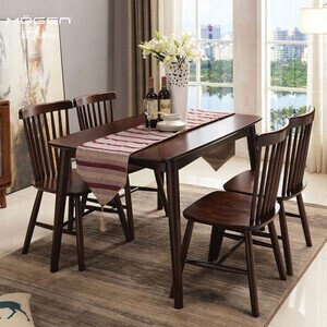 Bàn ăn song tiện 4 ghế AG-45