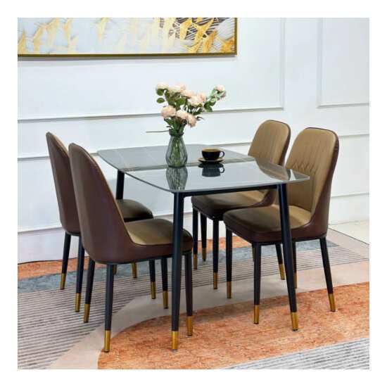 Bàn ăn 4 ghế monet không tay AG-18