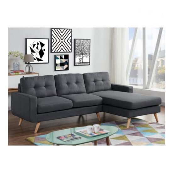 Sofa góc xám AG32