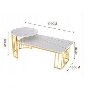 Bàn sofa hai tầng cho phòng khách hiện đại AG42