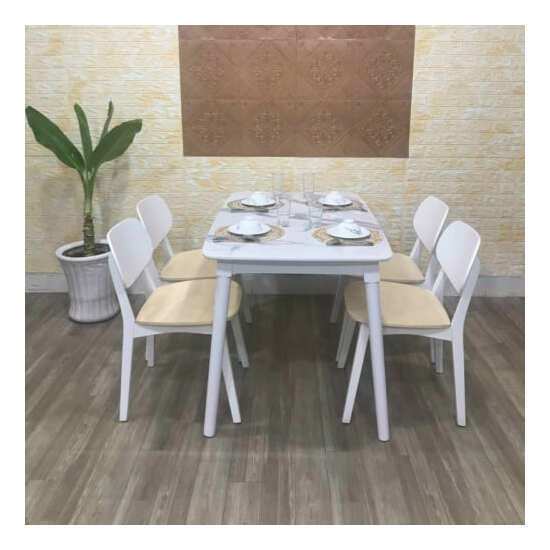 Bàn Ăn 4 Ghế Gỗ Cao Su AG-38