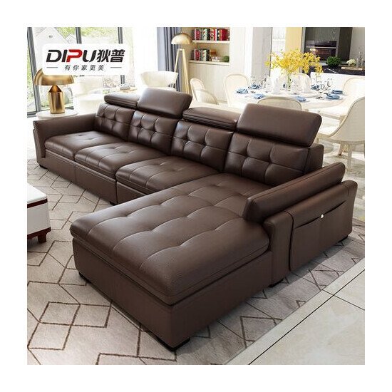 Ghế sofa da góc L cao cấp AG-52
