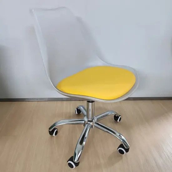 Ghế mặt nệm lưng trong nhám chân xoay nâng hạ A-71