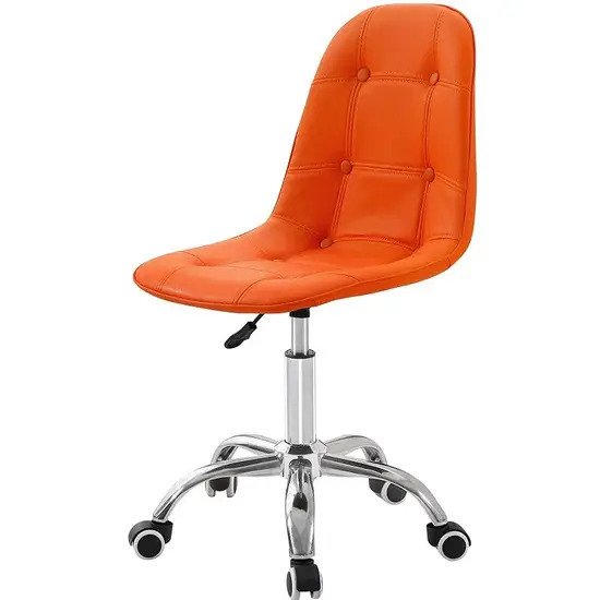 Ghế da cúc chân xoay A-37