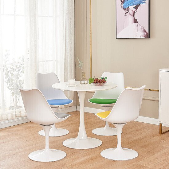 Ghế Tulip chân xoay A-43