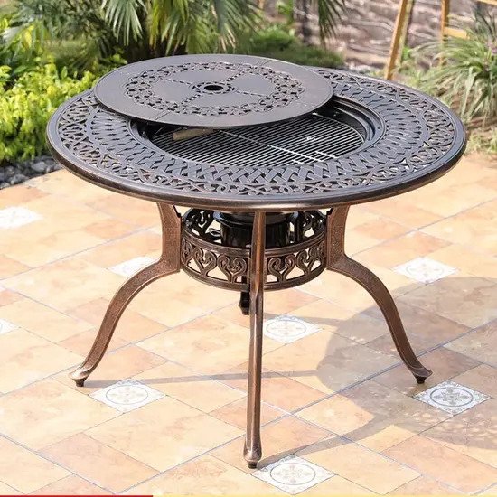 Bàn tròn sân vườn G-55
