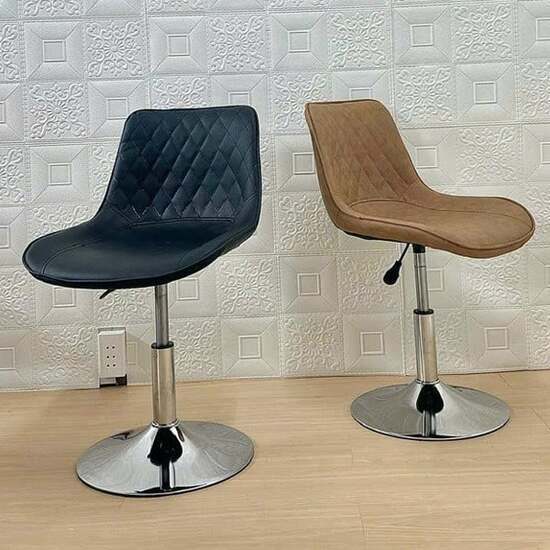 Ghế da chân trụ xoay A-62