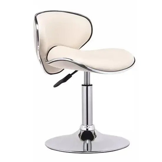 Ghế cafe mặt nệm da trụ chân xoay A-73