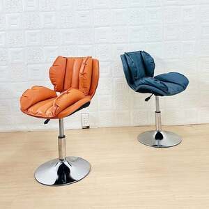 Ghế da chân trụ xoay A-55