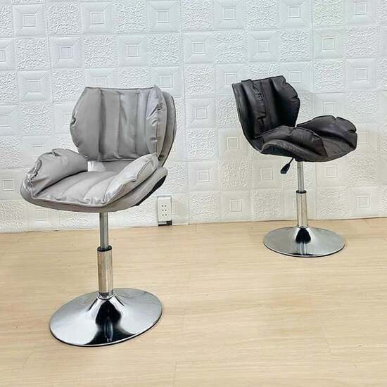Ghế da chân trụ xoay A-55
