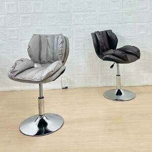 Ghế da chân trụ xoay A-55