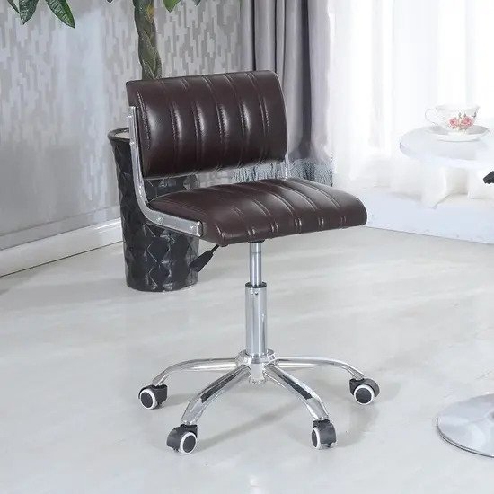 Ghế cafe đệm vuông chân trụ xoay A-69