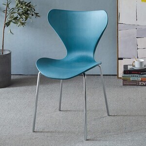 Ghế nhựa thiên nga chân sắt AG-33