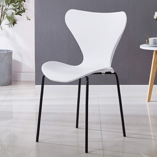 Ghế nhựa thiên nga chân sắt AG-33