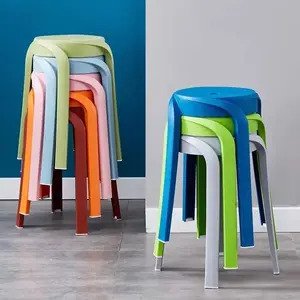 Ghế đôn nhựa đúc tròn hiện đại AG-25