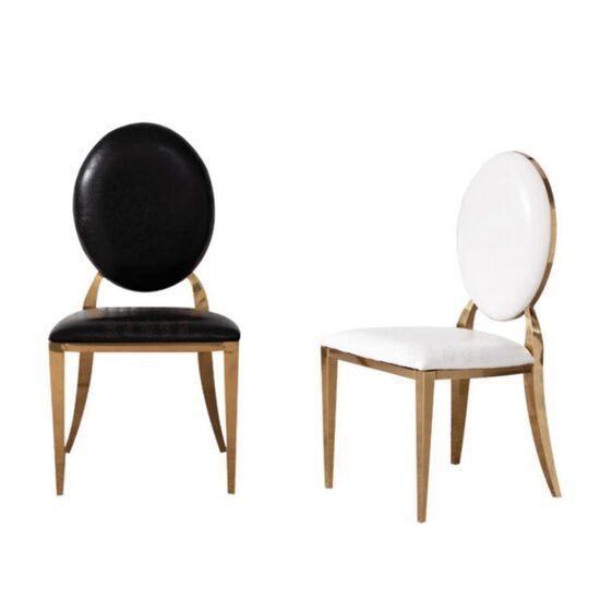 Ghế ăn inox luxury ( giá chưa bao gồm bàn ăn) AG19