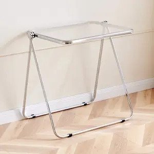 Bàn nhựa chân sắt mạ AG2