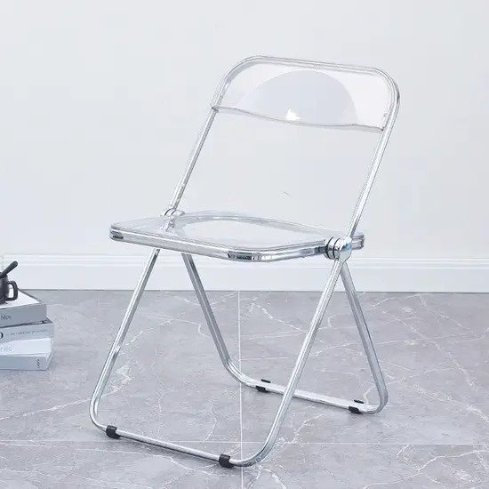 Ghế cafe xếp trong suốt nhập AG-17