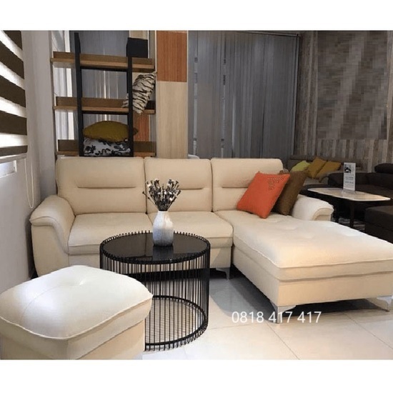 Ghế sofa da góc L Hàn Quốc AG-35