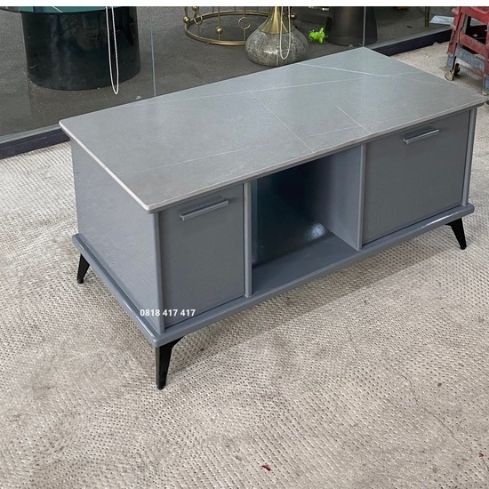 Bàn trà mặt đá xám AG51