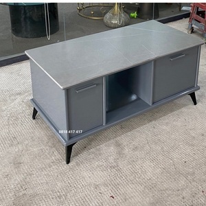 Bàn trà mặt đá xám AG51