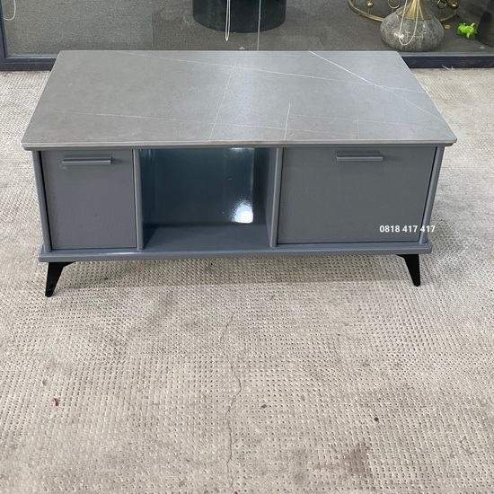 Bàn trà mặt đá xám AG51