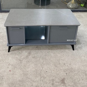 Bàn trà mặt đá xám AG51