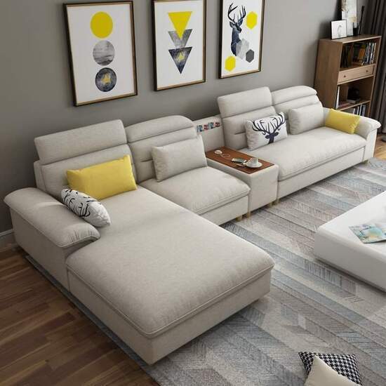 Sofa góc L cao cấp A58