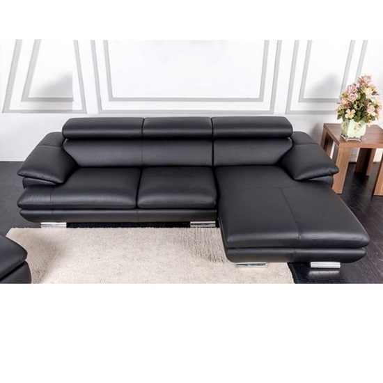 Sofa da góc L cao cấp AG-68