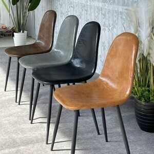 Ghế da chân sắt A-36