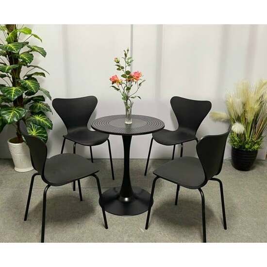 Ghế nhựa thiên nga chân sắt AG-33