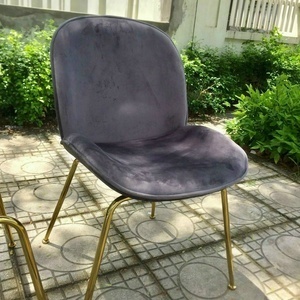 Ghế ăn bọc vải nhung gubi AG15