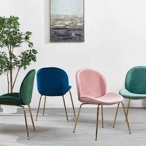 Ghế ăn bọc vải nhung gubi AG15