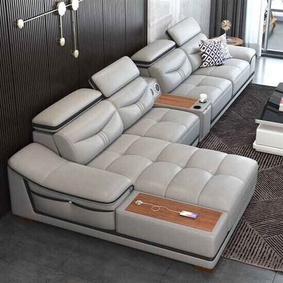 Sofa da cao cấp AG014
