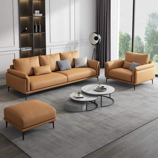 Bộ Sofa Băng Da Cao Cấp AG-14