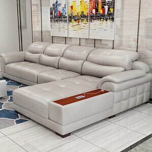 Ghế sofa da góc L cao cấp AG-51