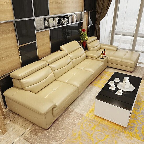 Sofa da cao cấp AG021