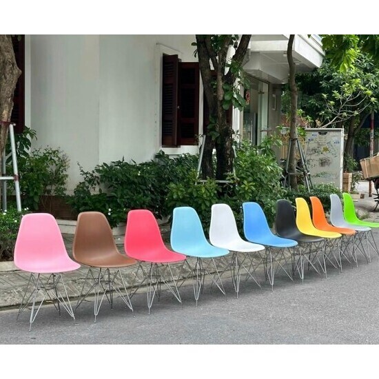 Ghế nhựa PP chân mạ A-50